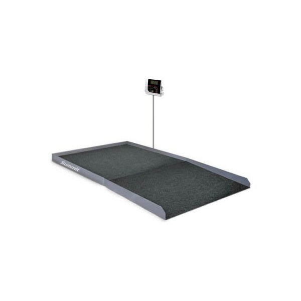 Rice Lake Weighing Systems Rice Lake SB-1150 Summit Bariatric Wheelchair Scale with Ramp, 1000 lb x 0.2 lb 150706 - main